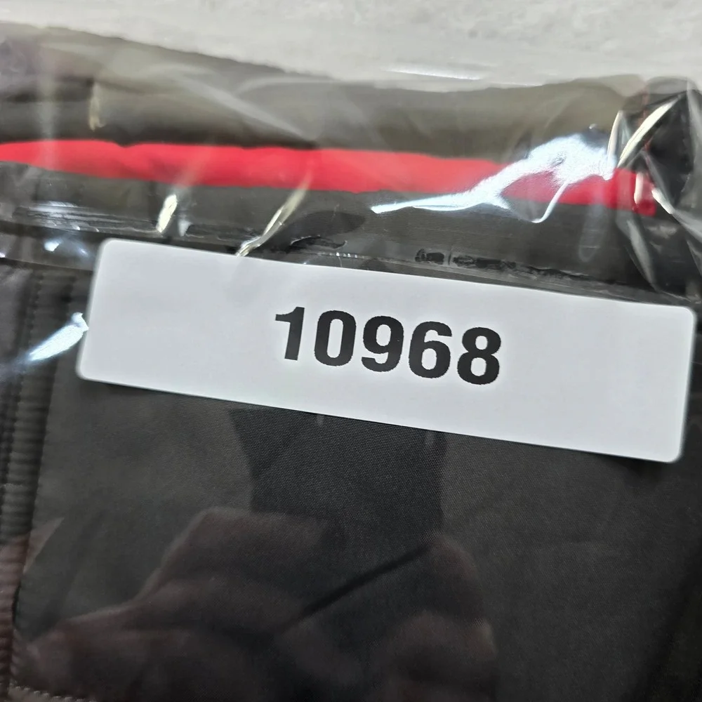 Under Armour Puffer Vest Kids Youth Large Grey‎ Red Polyester Quilted Loose Fit